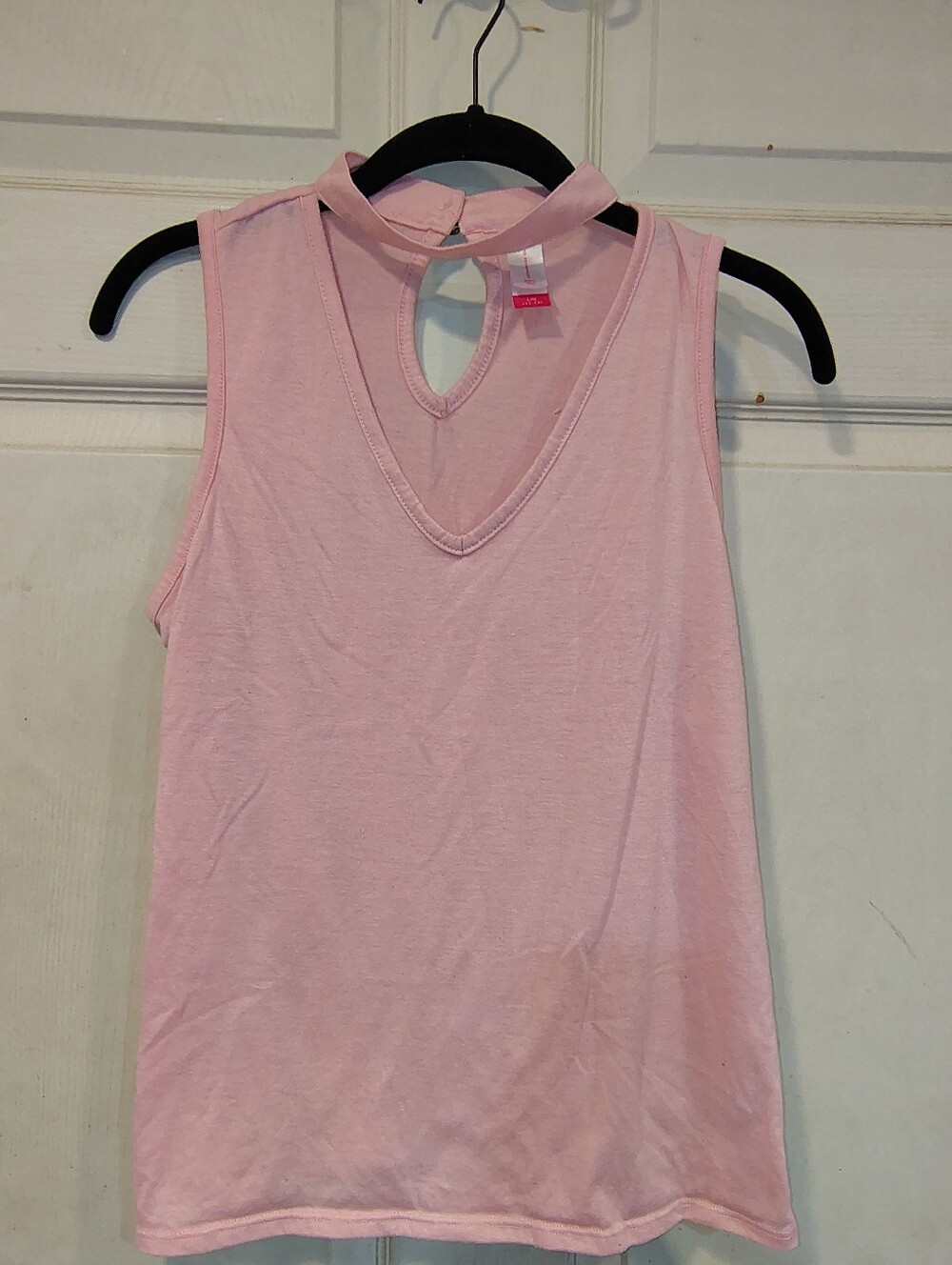 No Boundaries Women's Size L Pink Tank Top